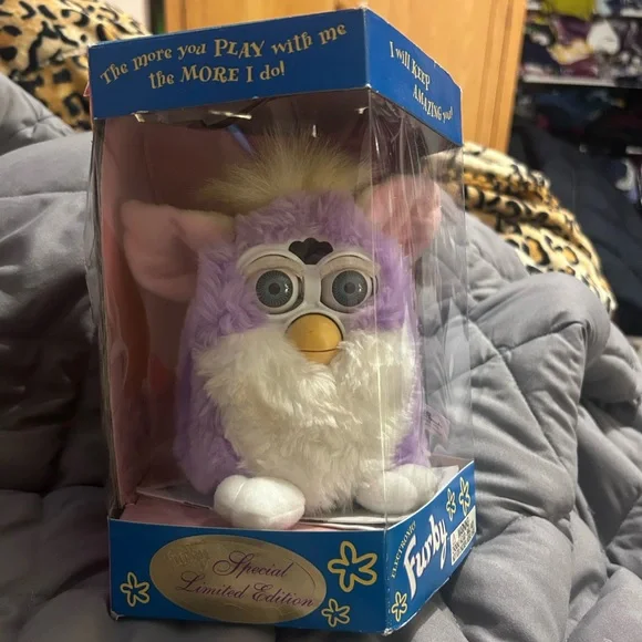 Purple & White Furby Interactive Toy - Picture 2 of 8